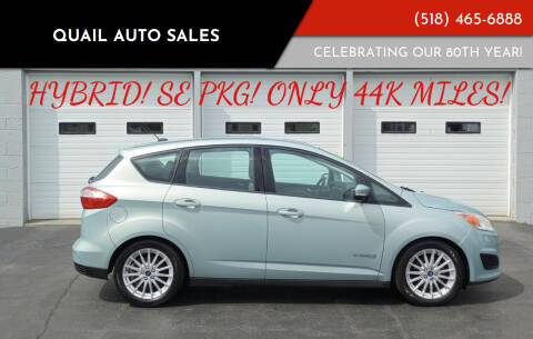 2013 Ford C-MAX Hybrid for sale at Quail Auto Sales in Albany NY