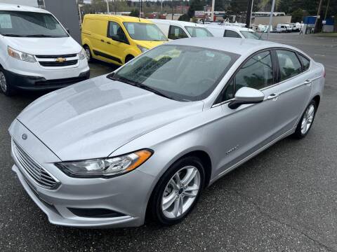 2018 Ford Fusion Hybrid for sale at Lakeside Auto in Lynnwood WA
