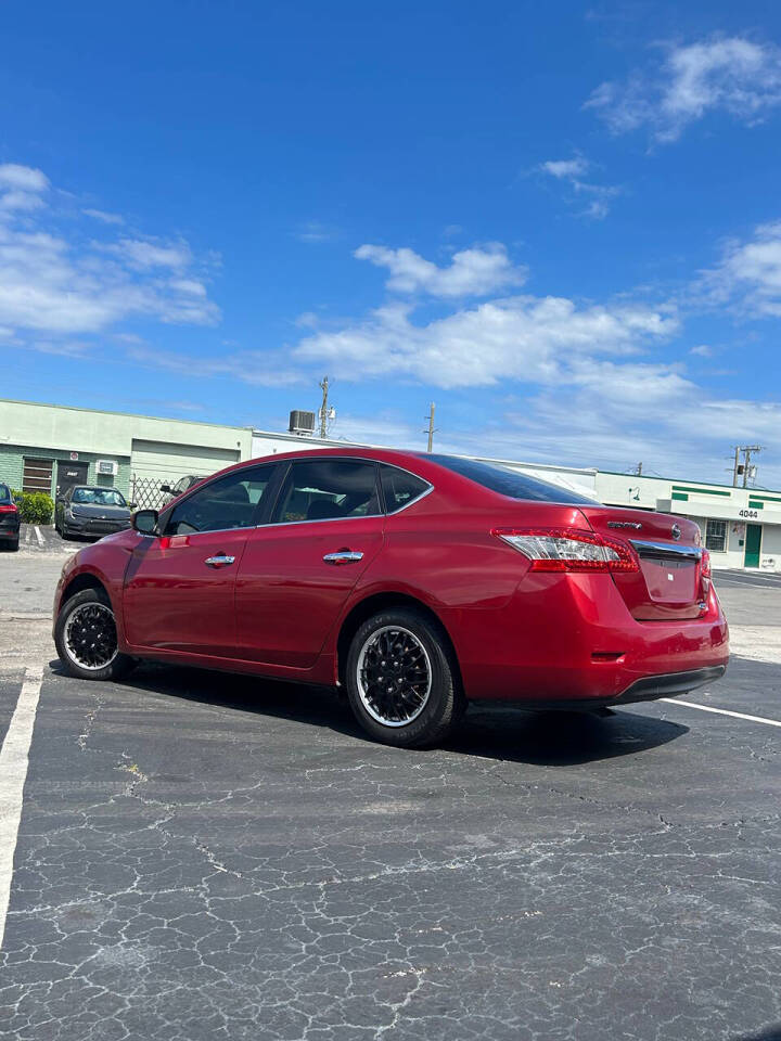 2014 Nissan Sentra for sale at ALPHA AUTOMOTIVE SALES in Oakland Park, FL