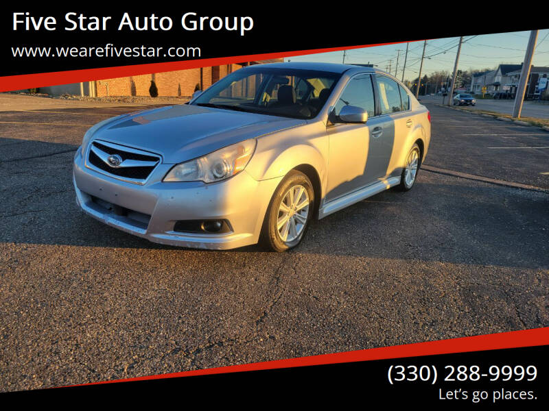 2012 Subaru Legacy for sale at Five Star Auto Group in North Canton OH