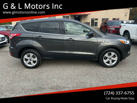 2015 Ford Escape for sale at G & L Motors Inc in New Kensington PA