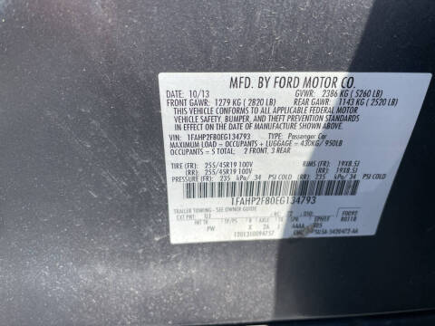 2014 Ford Taurus Limited