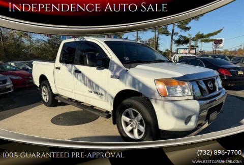 2013 Nissan Titan for sale at Independence Auto Sale in Bordentown NJ