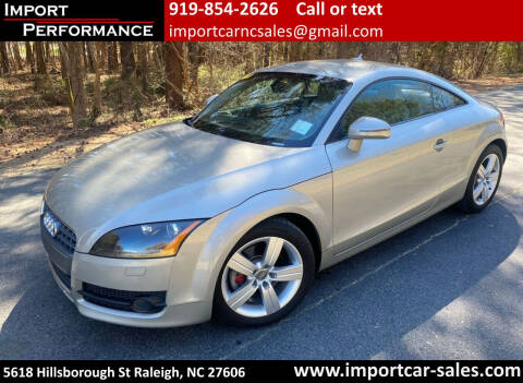 2008 Audi TT for sale at Import Performance Sales in Raleigh NC