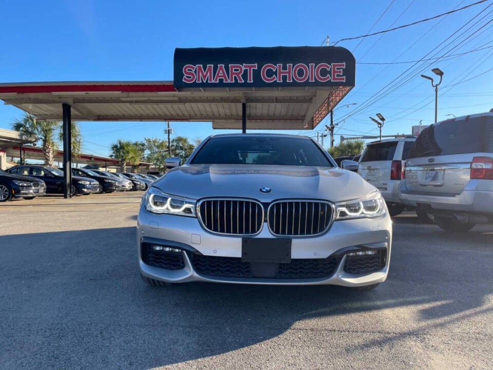 2017 BMW 7 Series for sale at SMART CHOICE AUTO in Pasadena, TX