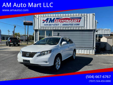2011 Lexus RX 350 for sale at AM Auto Mart Kenner LLC in Kenner LA