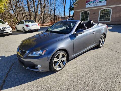 2012 Lexus IS 250C for sale at Car and Truck Exchange, Inc. in Rowley MA