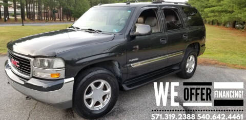 2003 GMC Yukon for sale at EED Auto Group in Fredericksburg VA