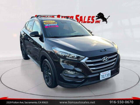 2017 Hyundai Tucson for sale at LIONS AUTO SALES in Sacramento CA