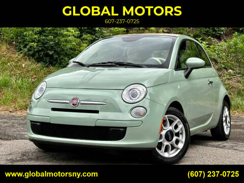 2013 FIAT 500c for sale at GLOBAL MOTORS in Binghamton NY