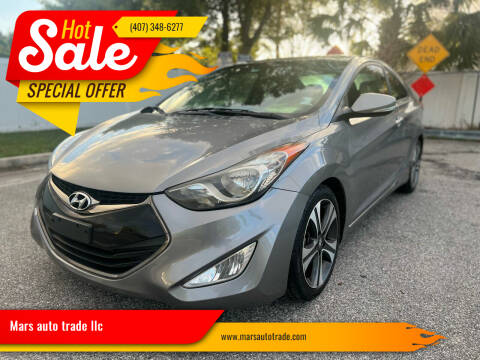 2013 Hyundai Elantra Coupe for sale at Mars Auto Trade LLC in Orlando FL