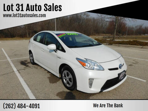 2015 Toyota Prius for sale at Lot 31 Auto Sales in Kenosha WI