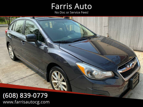 2014 Subaru Impreza for sale at Farris Auto in Cottage Grove WI