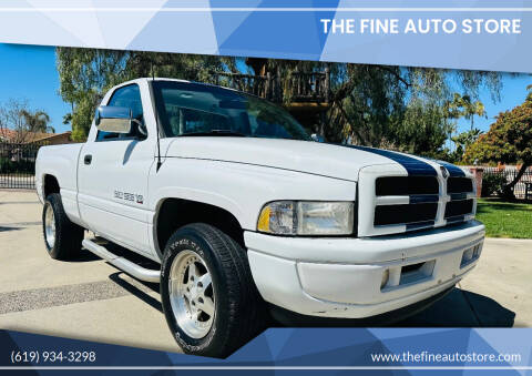 1997 Dodge Ram 1500 for sale at The Fine Auto Store in Imperial Beach CA