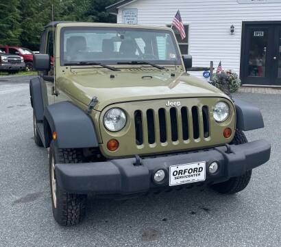 2013 Jeep Wrangler for sale at Orford Servicenter Inc in Orford NH