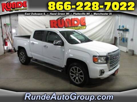 2021 GMC Canyon for sale at Runde PreDriven in Hazel Green WI
