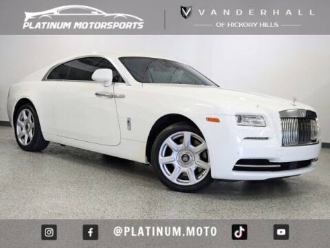 2015 Rolls-Royce Wraith for sale at PLATINUM MOTORSPORTS INC. in Hickory Hills IL