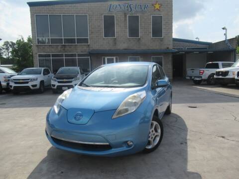 2012 Nissan LEAF for sale at Lone Star Auto Center in Spring TX