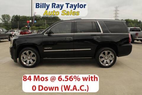 2016 GMC Yukon for sale at Billy Ray Taylor Auto Sales in Cullman AL