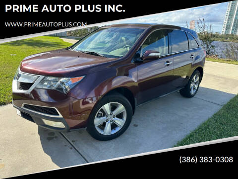 2011 Acura MDX for sale at PRIME AUTO PLUS INC. in Daytona Beach FL