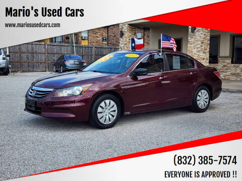 2012 Honda Accord for sale at Mario's Used Cars - Pasadena Location in Pasadena TX