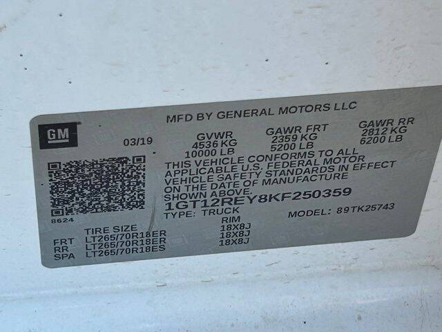 2019 GMC Sierra 2500HD