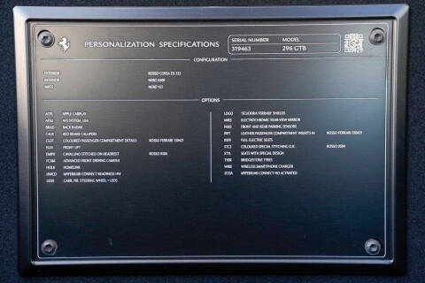 2025 Ferrari 296 GTB