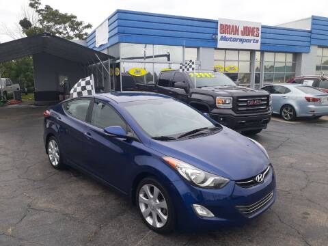 2013 Hyundai Elantra for sale at Brian Jones Motorsports Inc in Danville VA