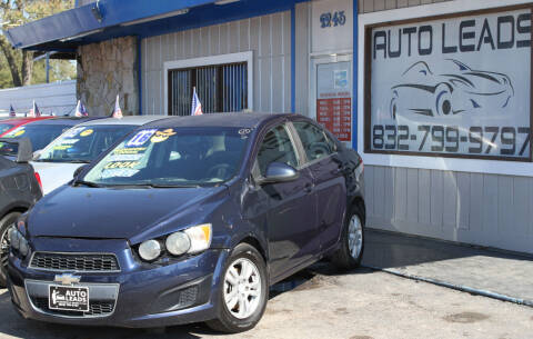 2016 Chevrolet Sonic for sale at AUTO LEADS in Pasadena TX