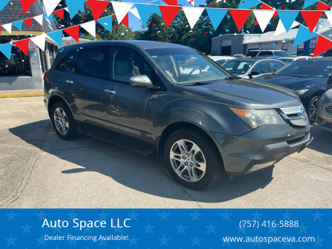 2008 Acura MDX for sale at Auto Space LLC in Norfolk VA