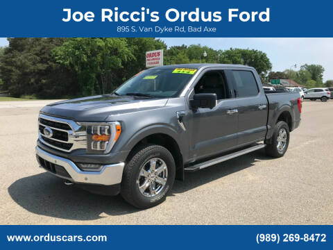 2021 Ford F-150 for sale at Joe Ricci's Ordus Ford in Bad Axe MI