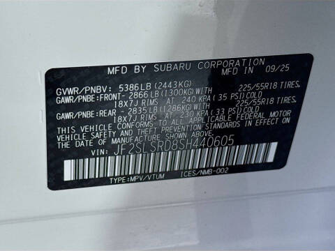 2025 Subaru Forester Limited Hybrid