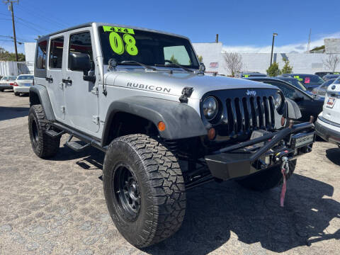 2008 Jeep Wrangler Unlimited for sale at ZAMORA MOTORS in Oxnard CA