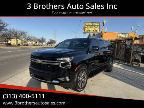 2021 Chevrolet Suburban for sale at 3 Brothers Auto Sales Inc in Detroit MI