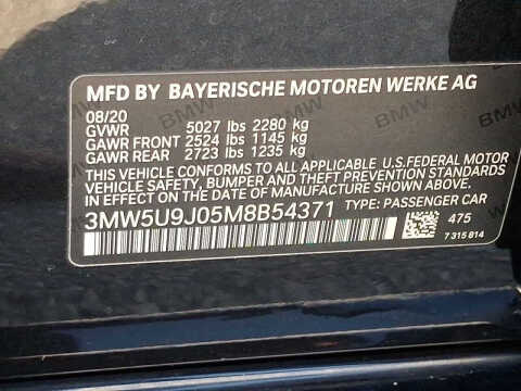 2021 BMW 3 Series M340i xDrive