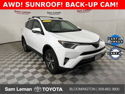 2017 Toyota RAV4 for sale at Sam Leman Mazda in Bloomington IL