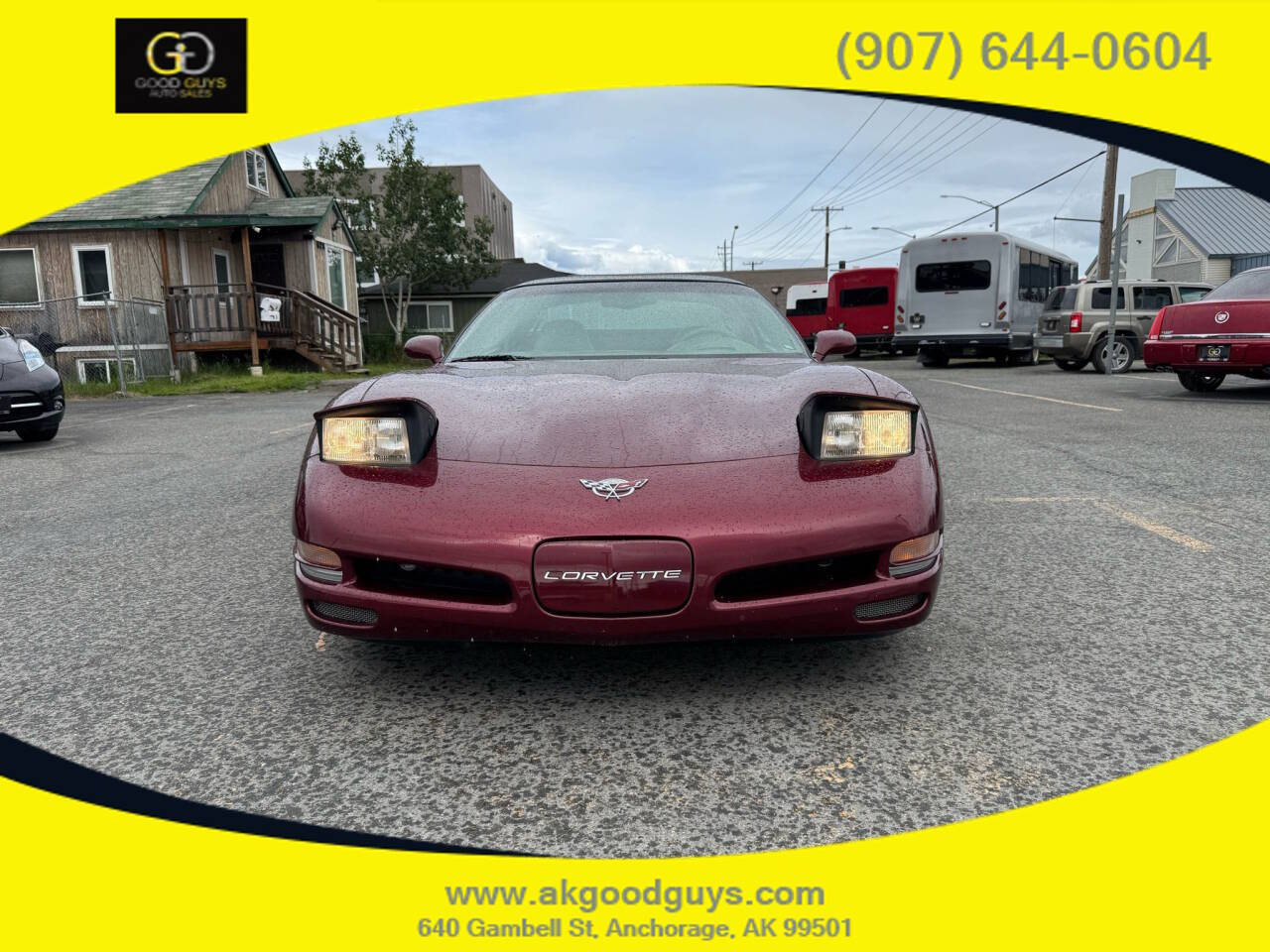 Red 2003 Chevrolet Corvette Base 2dr Coupe 25