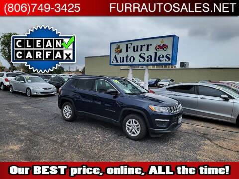 2019 Jeep Compass for sale at FURR AUTO SALES in Lubbock TX
