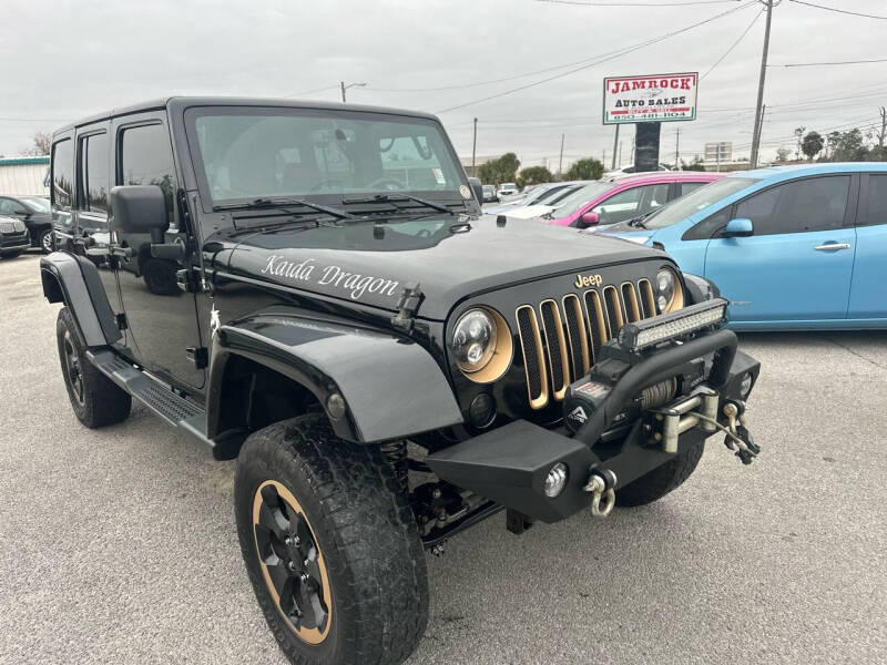 2014 Jeep Wrangler Unlimited for sale at Jamrock Auto Sales of Panama City in Panama City FL