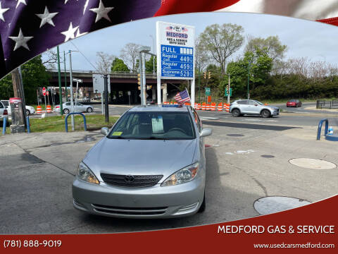 2002 Toyota Camry for sale at Medford Gas & Service in Medford MA