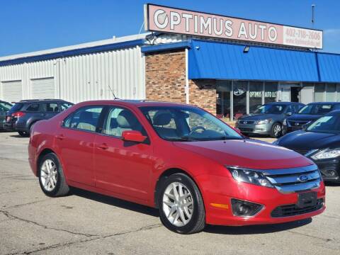 2012 Ford Fusion for sale at Optimus Auto in Omaha NE