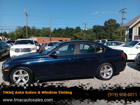 2015 BMW 3 Series for sale at TMAC Auto Sales & Window Tinting in Durham NC