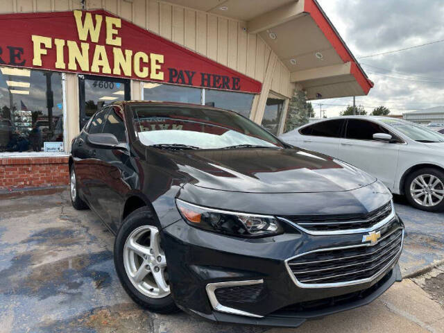 2017 Chevrolet Malibu for sale at Caspian Auto Sales in Oklahoma City, OK