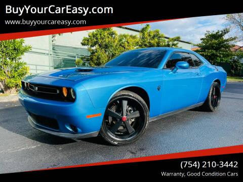 2015 Dodge Challenger for sale at BuyYourCarEasyllc.com in Hollywood FL