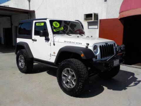 2010 Jeep Wrangler for sale at Bell's Auto Sales in Corona CA