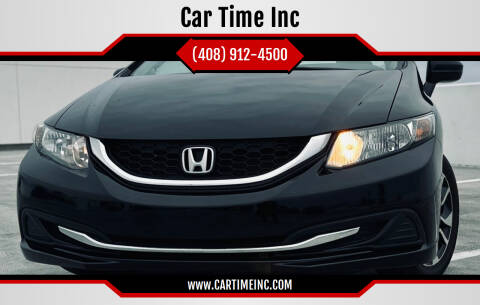 2014 Honda Civic for sale at Car Time Inc in San Jose CA