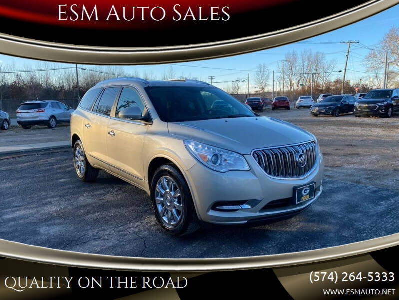 2013 Buick Enclave for sale at ESM Auto Sales in Elkhart IN