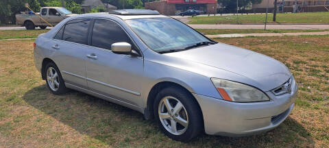 2004 Honda Accord for sale at Texas Select Autos LLC in Mckinney TX