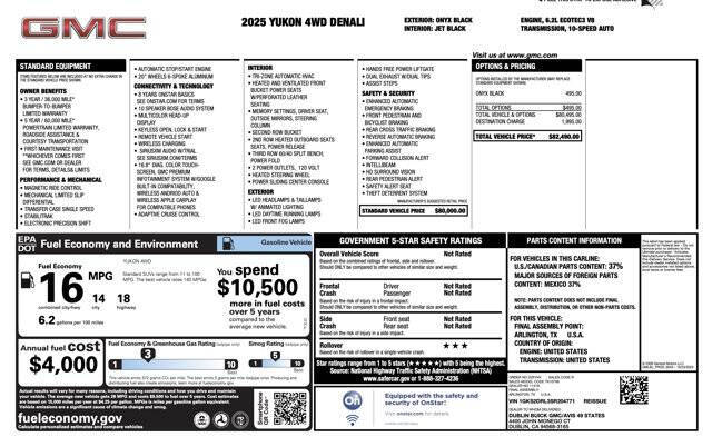 2025 GMC Yukon Denali
