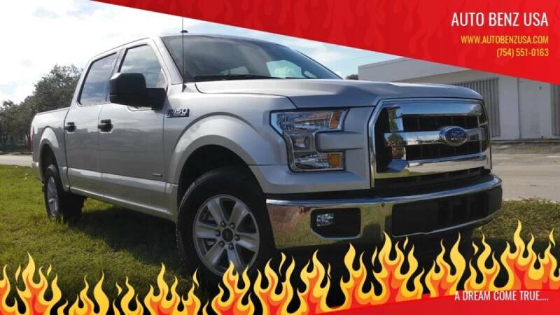 2017 Ford F-150 for sale at AUTO BENZ USA in Fort Lauderdale FL